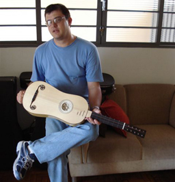 Hanover Brazil's partner and luthier Luciano Faria